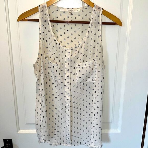 fun 2 fun // Anchor-print Tank - Picture 1 of 4